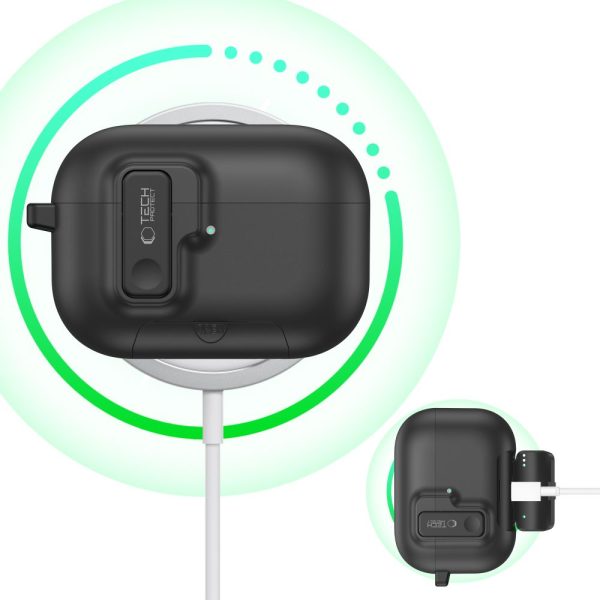 TECH-PROTECT SLIM HOOK APPLE AIRPODS PRO 3 BLACK - Image 6