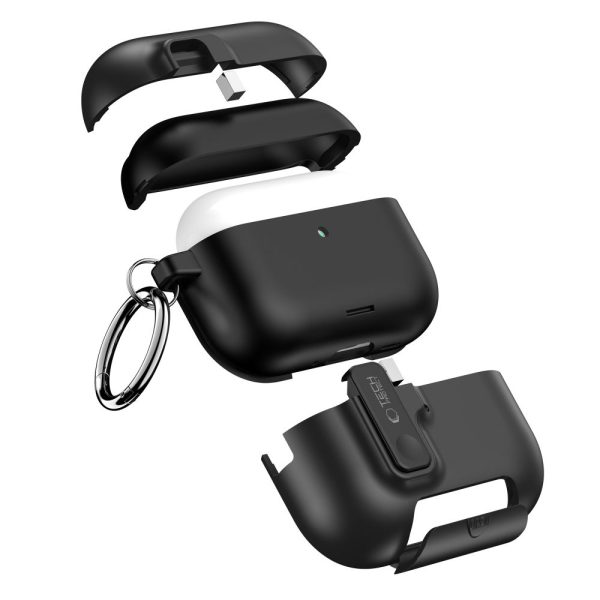 TECH-PROTECT SLIM HOOK APPLE AIRPODS PRO 3 BLACK - Image 7