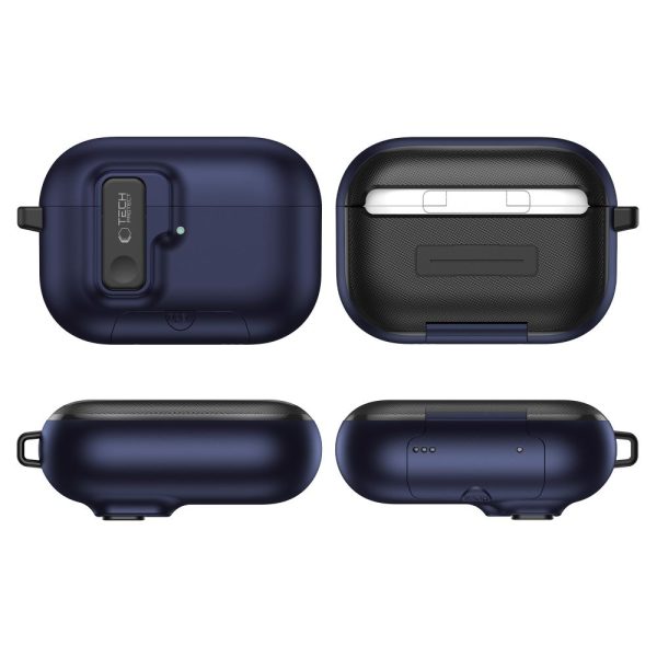 TECH-PROTECT SLIM HOOK APPLE AIRPODS PRO 3 NAVY BLUE - Image 5