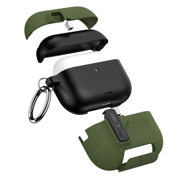 TECH-PROTECT SLIM HOOK APPLE AIRPODS PRO 3 OLIVE GREEN - Image 7