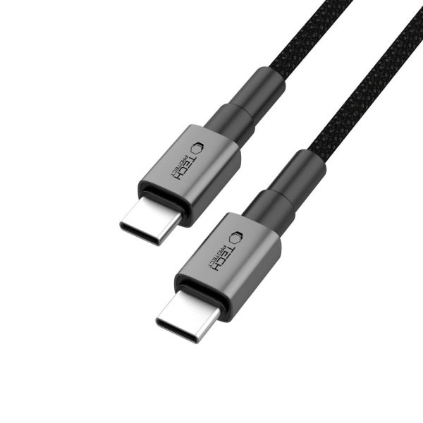 TECH-PROTECT ULTRABOOST DNA MAGTWIST TYPE-C CABLE PD 100W / 5A 100CM IRON GREY - Image 3