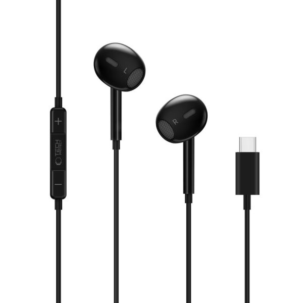 TECH-PROTECT ULTRABOOST TYPE-C EARPHONE CORE G2 BLACK - Image 2