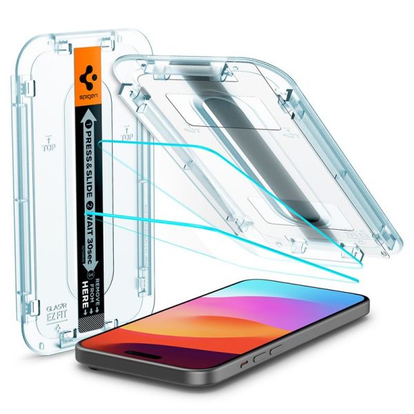 Spigen Glass tR EZ Fit 2 Pack