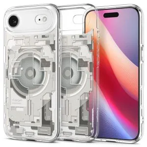 Θήκη iPhone Air Spigen Ultra Hybrid MagSafe Zero One Natural Titanium