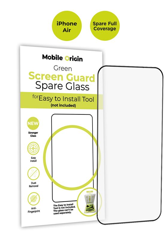 Mobile Origin Screen Guard Spare Glass Full Coverage - iPhone Air
