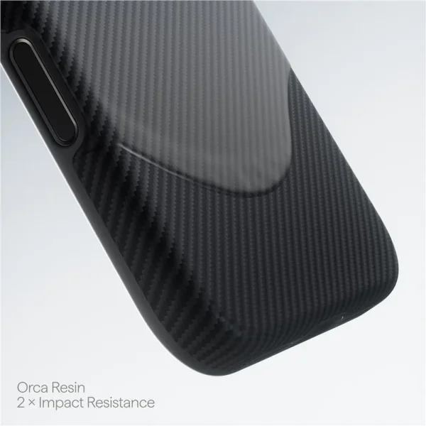 Θήκη iPhone 17 Pro Max Pitaka Aramid UltraGuard Case Black / Grey - Image 4