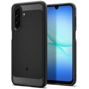 Spigen Rugged Armor Μatte Βlack-Samsung Galaxy A17 4G5G (ACS09844)