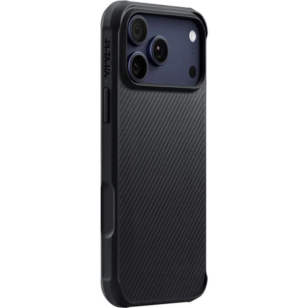 Θήκη iPhone 17 Pro Pitaka Aramid ProGuard Case Black / Grey