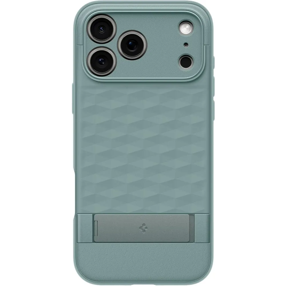 Θήκη iPhone 18 Pro / 17 Pro Spigen Parallax S MagFit MagSafe Kickstand Sage Green (ACS09965) - Image 2