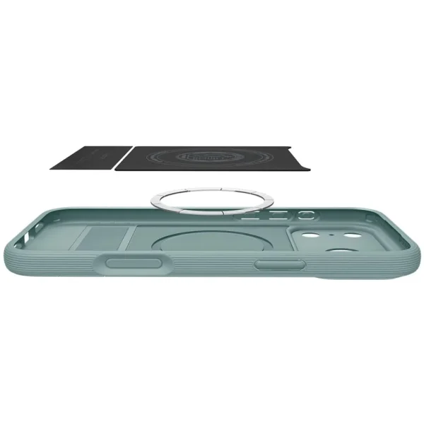 Θήκη iPhone 18 Pro / 17 Pro Spigen Parallax S MagFit MagSafe Kickstand Sage Green (ACS09965) - Image 5