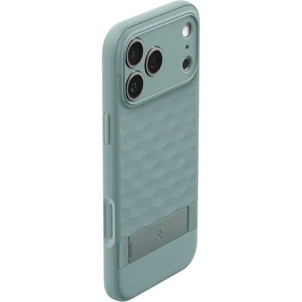 Θήκη iPhone 18 Pro / 17 Pro Spigen Parallax S MagFit MagSafe Kickstand Sage Green (ACS09965) - Image 6