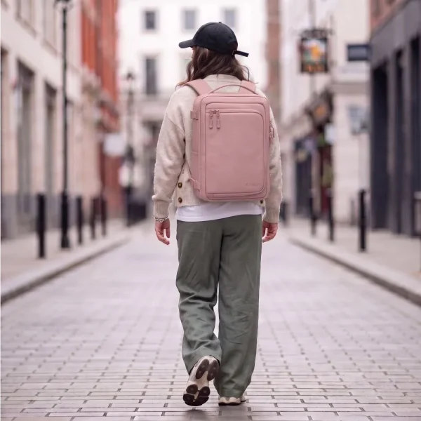 Σακίδιο Καμπίνας Ryanair / Wizz Air & Laptop 15.6″ Tech-Protect Defender S50 20L 40×20×25cm Dusty Pink - Image 8