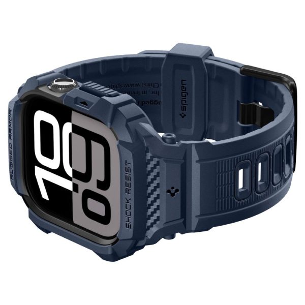 Spigen Rugged Armor Pro 2 Navy Blue-Apple Watch 10/11 42mm (ACS10495) - Image 10