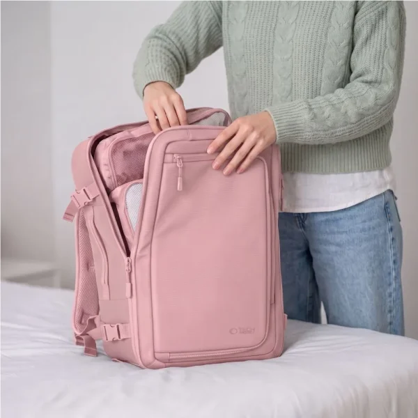 Σακίδιο Καμπίνας Ryanair / Wizz Air & Laptop 15.6″ Tech-Protect Defender S50 20L 40×20×25cm Dusty Pink - Image 11