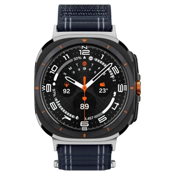 Spigen WBF0 Fabric Band Navy-Samsung Galaxy Watch Ultra 47mm (AMP10148) - Image 12