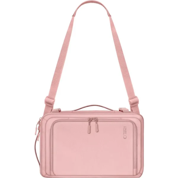Σακίδιο Καμπίνας Ryanair / Wizz Air & Laptop 15.6″ Tech-Protect Defender S50 20L 40×20×25cm Dusty Pink - Image 4