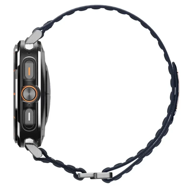 Spigen WBF0 Fabric Band Navy-Samsung Galaxy Watch Ultra 47mm (AMP10148) - Image 10