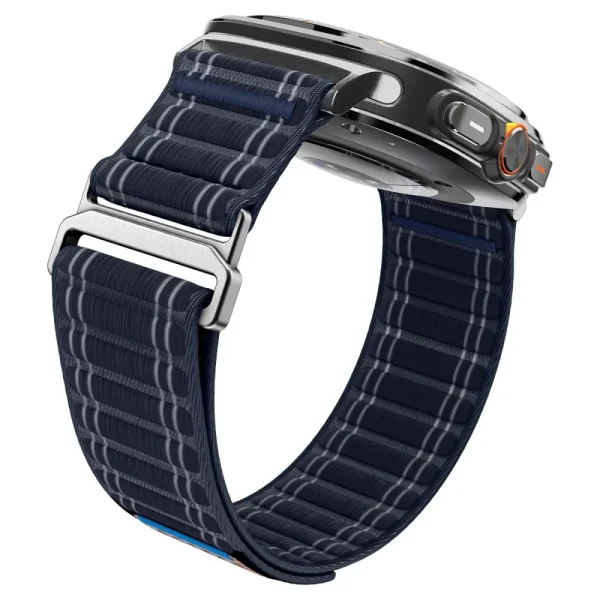Spigen WBF0 Fabric Band Navy-Samsung Galaxy Watch Ultra 47mm (AMP10148) - Image 7