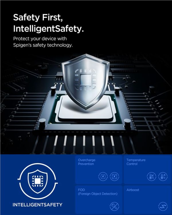 Spigen EA2205MQ Essential MagSafe Power Bank 5000mAh 22.5W Qi2 – Teal Blue (ABA10194) - Image 7