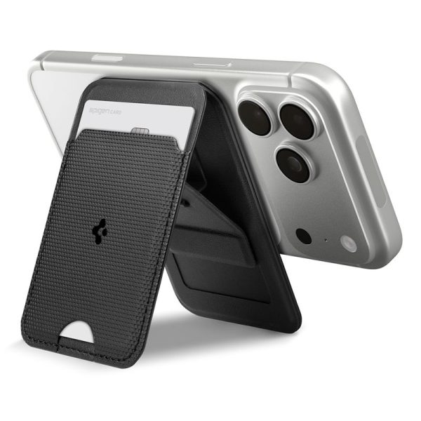 Spigen Slim Fold Tripod MagSafe Wallet 1 Card Black (AFA10751) - Image 4