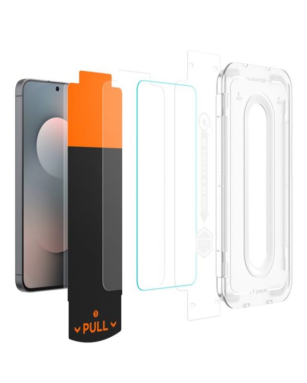 Spigen Glass tR EZ Fit Pro HD 1 Pack transparency-Samsung Galaxy S25 FE (AGL10203) - Image 7