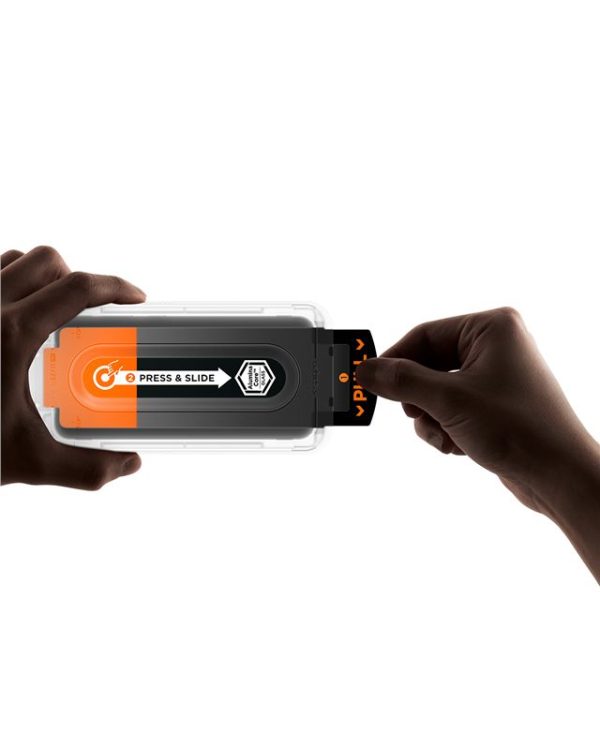 Spigen Glass tR EZ Fit Pro HD 1 Pack transparency-Samsung Galaxy S25 FE (AGL10203) - Image 8