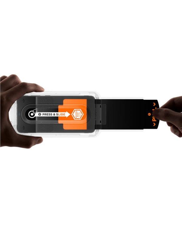 Spigen Glass tR EZ Fit Pro HD 1 Pack transparency-Samsung Galaxy S25 FE (AGL10203) - Image 13