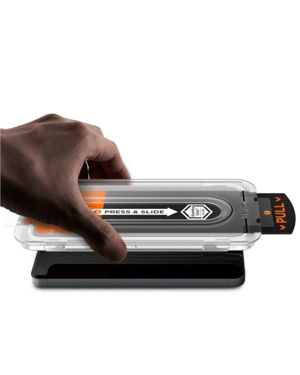 Spigen Glass tR EZ Fit Pro HD 1 Pack transparency-Samsung Galaxy S25 FE (AGL10203) - Image 14