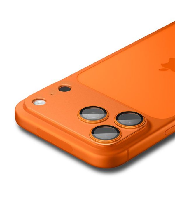 Spigen Glass tR EZ Fit Optik Pro XL 1 Pack Orange-Apple iPhone 17 Pro (AGL10645) - Image 5