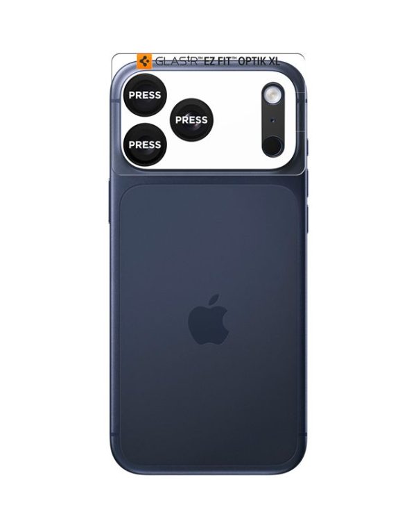 Spigen Glass tR EZ Fit Optik Pro XL 1 Pack Black-Apple iPhone 17 Pro Max (AGL10649) - Image 16