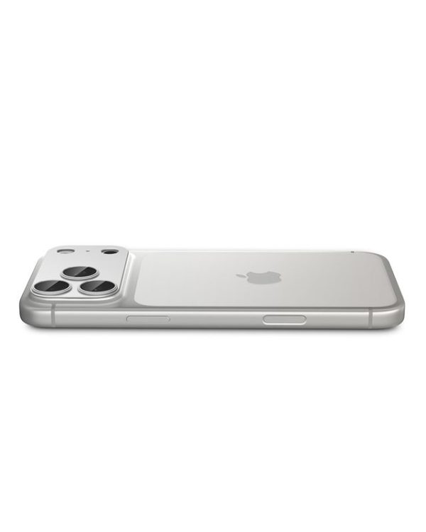 Spigen Glass tR EZ Fit Optik Pro XL 1 Pack Silver-Apple iPhone 17 Pro Max (AGL10652) - Image 12