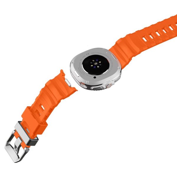 Spigen Silicone Band orange-Samsung Galaxy Watch 8 46/44/40mm (AMP10152) - Image 3