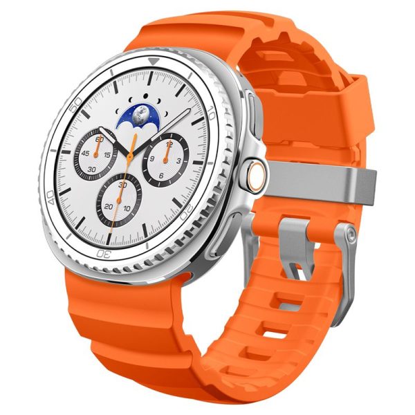 Spigen Silicone Band orange-Samsung Galaxy Watch 8 46/44/40mm (AMP10152) - Image 9