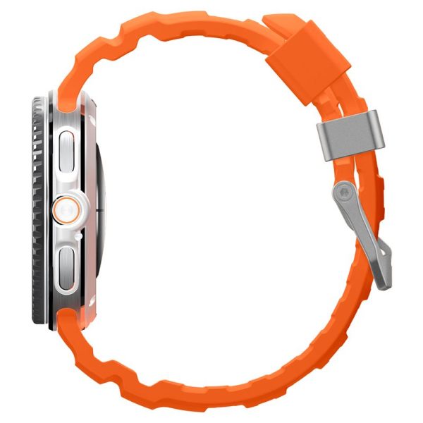 Spigen Silicone Band orange-Samsung Galaxy Watch 8 46/44/40mm (AMP10152) - Image 13