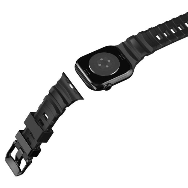 Spigen Silicone Band black-Apple Watch 49/46/45/44mm (AMP10508) - Image 3
