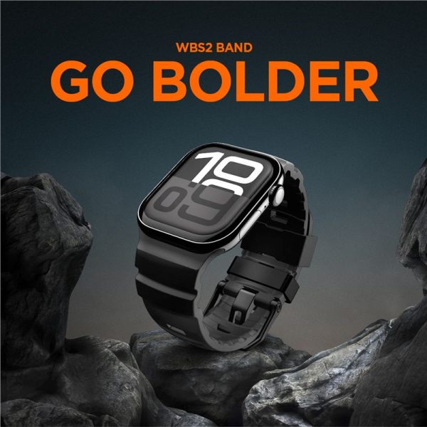 Spigen Silicone Band black-Apple Watch 49/46/45/44mm (AMP10508) - Image 14