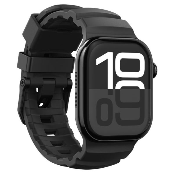 Spigen Silicone Band black-Apple Watch 49/46/45/44mm (AMP10508) - Image 9