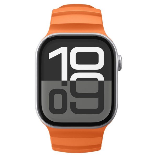 Spigen Silicone Band orange-Apple Watch 49/46/45/44mm (AMP10509) - Image 13
