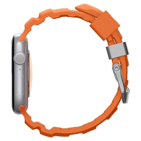 Spigen Silicone Band orange-Apple Watch 49/46/45/44mm (AMP10509) - Image 6