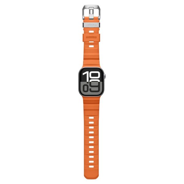 Spigen Silicone Band orange-Apple Watch 49/46/45/44mm (AMP10509) - Image 17