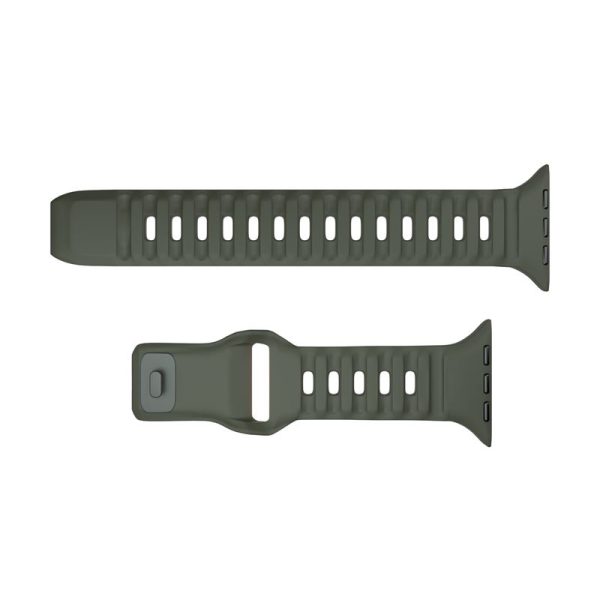 Mobile Origin Strap Olive Green-Apple Watch 49/46/45/44mm (AWS-01-GRN) - Image 3