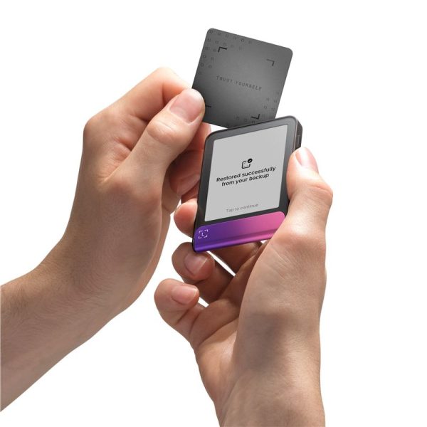 Ledger Flex Crimson Magenta Crypto Hardware Wallet with Recovery Key (LEDGERFLEX-CMAGENTA-RK) - Image 6