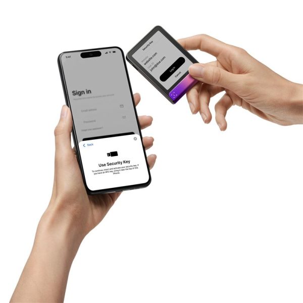 Ledger Flex Crimson Magenta Crypto Hardware Wallet with Recovery Key (LEDGERFLEX-CMAGENTA-RK) - Image 3