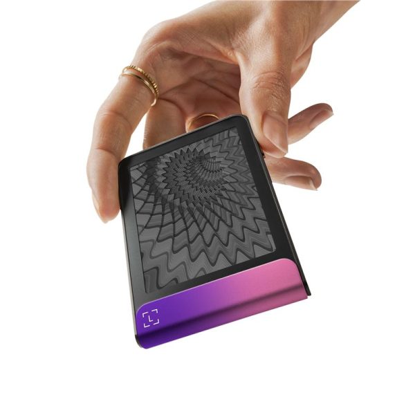 Ledger Flex Crimson Magenta Crypto Hardware Wallet with Recovery Key (LEDGERFLEX-CMAGENTA-RK) - Image 4