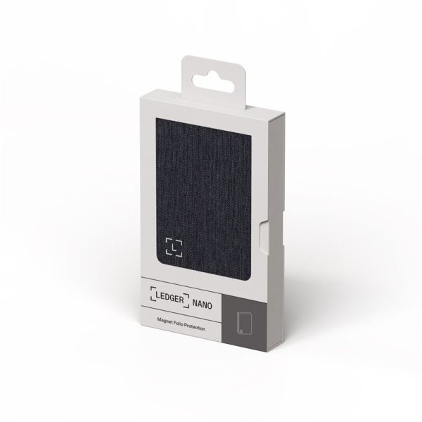 Ledger Nano Gen 5 Magnet Folio business charcoal (LEDGERNANO-5-MFBC) - Image 5