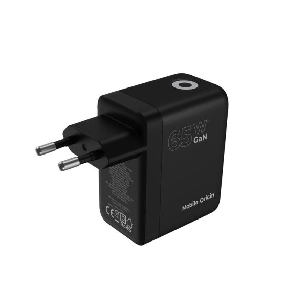Mobile Origin 65W GaN Display Charger PW20 - 2x USB-C + USB-A (MO-65WDCH-PW20) - Image 13
