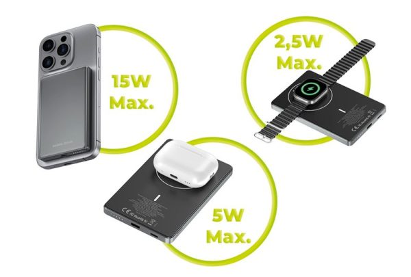 Mobile Origin 5000mAh 3in1 Metal Slim PowerBank PB4 (MO-MSP-PB4) - Image 2