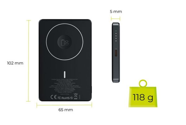 Mobile Origin 5000mAh 3in1 Metal Slim PowerBank PB4 (MO-MSP-PB4) - Image 14