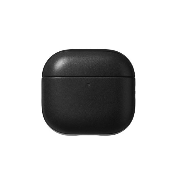 Nomad Modern Leather Case Black-Apple Airpods 4 (NM014582858) - Image 3