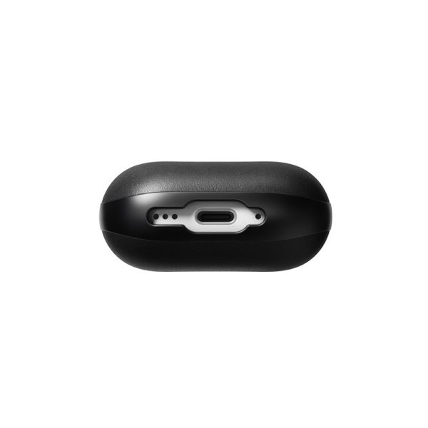 Nomad Modern Leather Case Black-Apple Airpods 4 (NM014582858) - Image 8